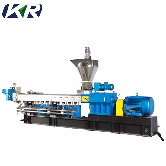 Mélange maître de couleur faisant des machines le remplisseur en plastique de carbonate de calcium de machine d'extrudeuse de granule